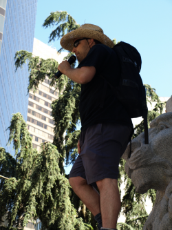 Well-known marijuana activist David Malmo-Levine, who MCs most of Vancouver's pot rallies, has been sentenced to six months in prison. (Photos by Jeremiah Vandermeer)